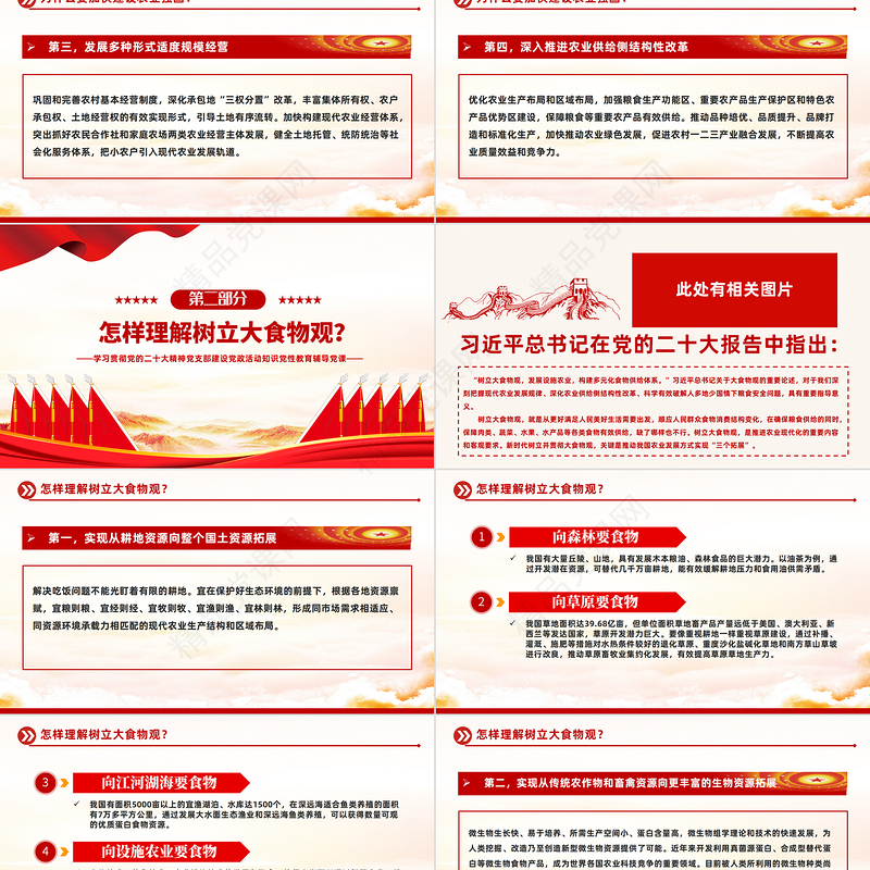 2023大会报告辅导百问（第38—45问）关于中国式现代化PPT大气精美党员干部学习教育专题党课模板课件