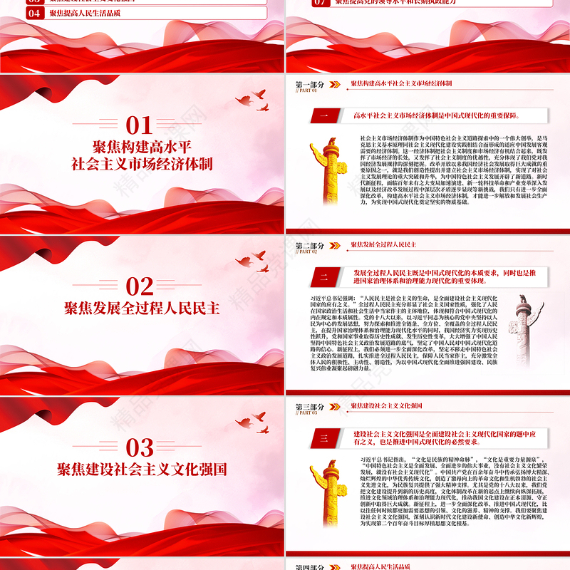 2024关于深刻把握推进中国式现代化的战略重点PPT课件模板