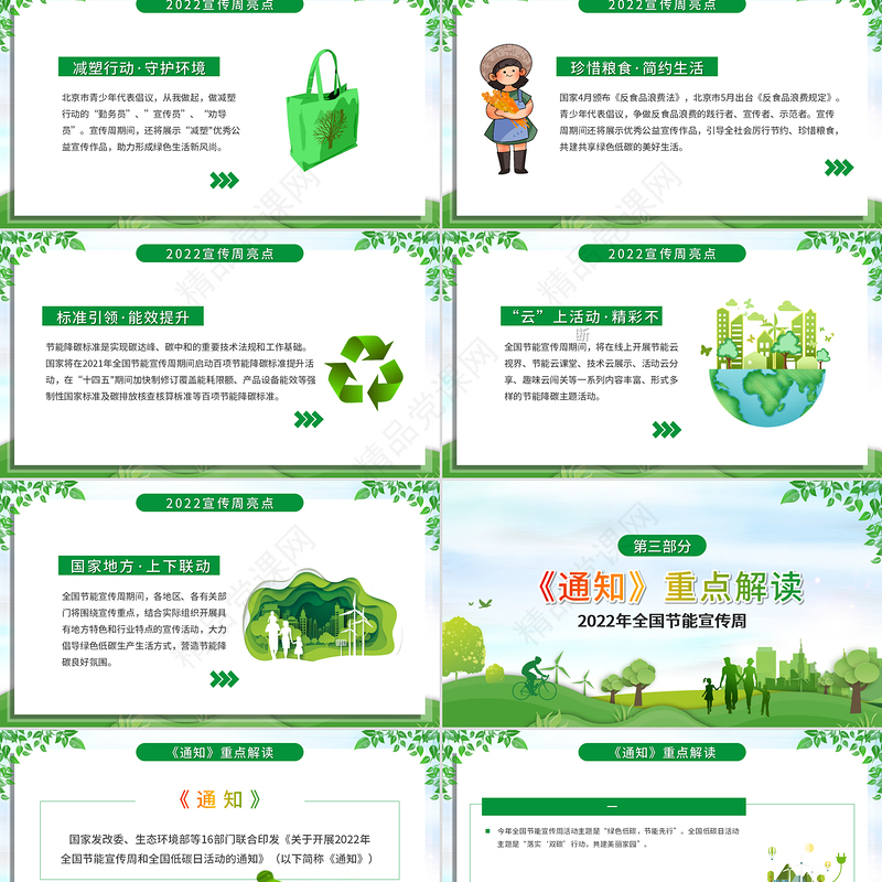 全国节能宣传周PPT绿色低碳节能先行落实双碳行动共建美丽家园节能环保主题课件