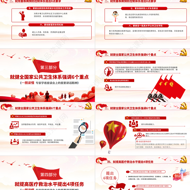 6月2日专家学者座谈会讲话精神构建强大的公共卫生体系学习党课