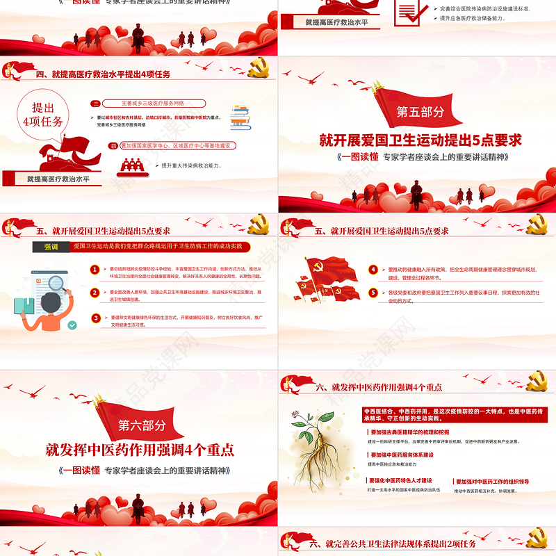 6月2日专家学者座谈会讲话精神构建强大的公共卫生体系学习党课