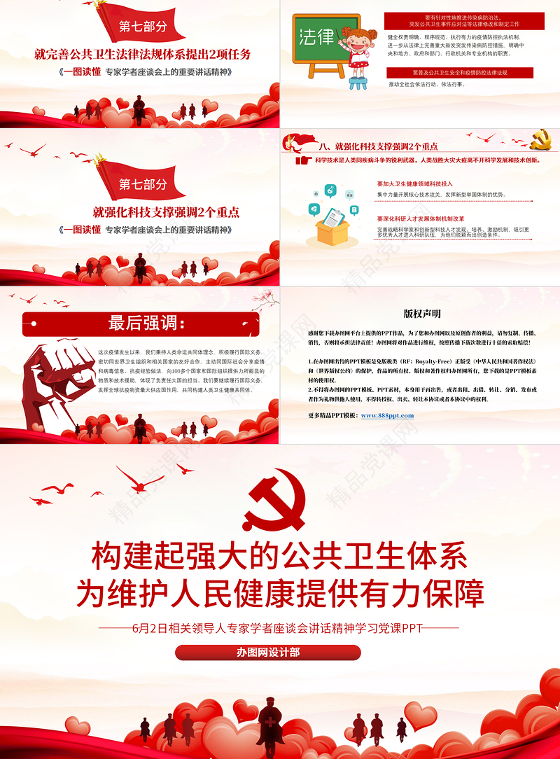 6月2日专家学者座谈会讲话精神构建强大的公共卫生体系学习党课