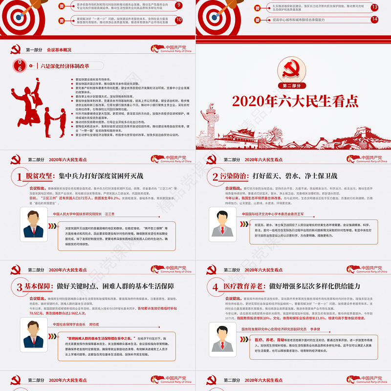 中央经济工作会议内容解读党政党建党课PPT课件