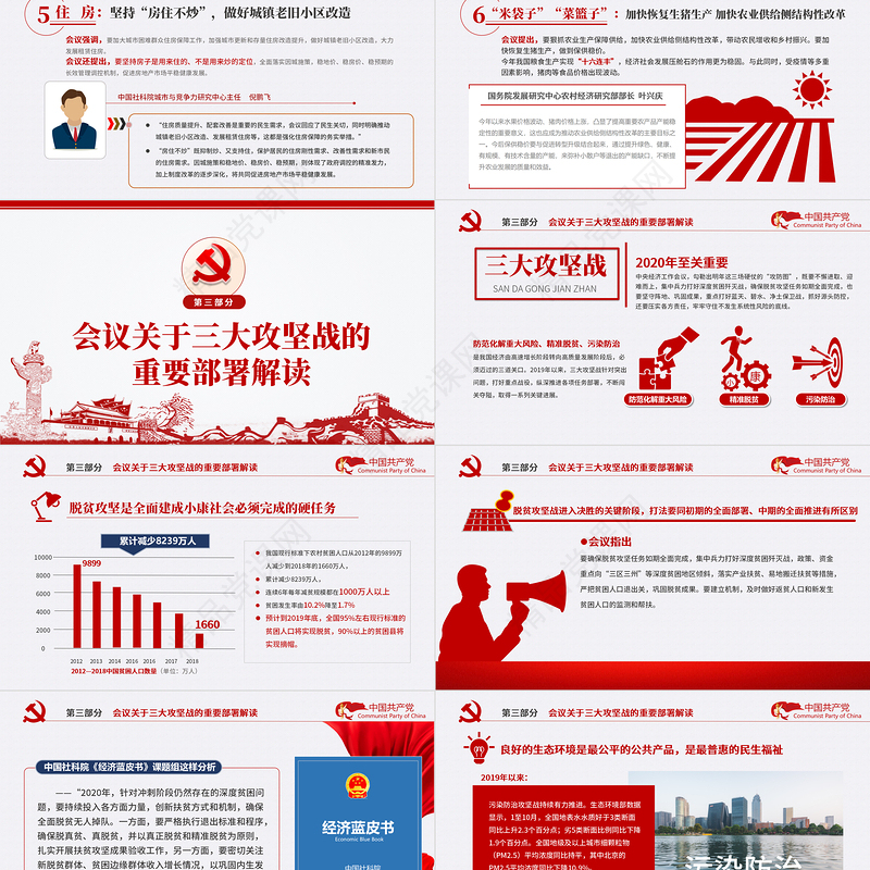 中央经济工作会议内容解读党政党建党课PPT课件