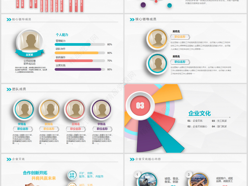 2021公司招聘新员工入职培训ppt模板