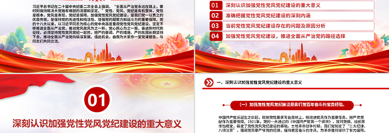 2025加强党性党风党纪建设推进全面从严治党PPT党课