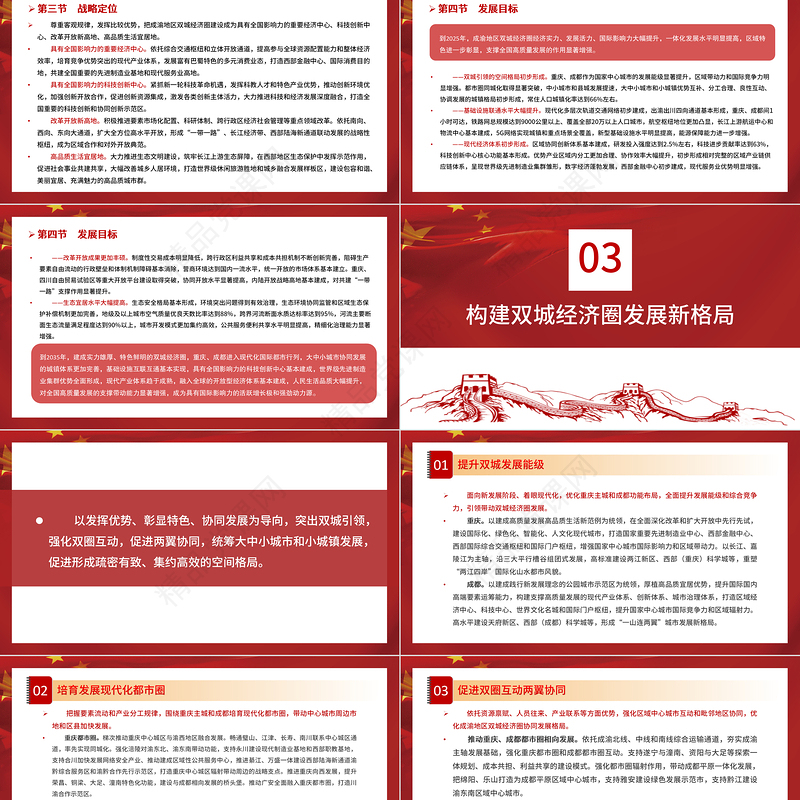 中共中央国务院印发《成渝地区双城经济圈建设规划纲要》推动成渝地区双城经济圈建设PPT课件