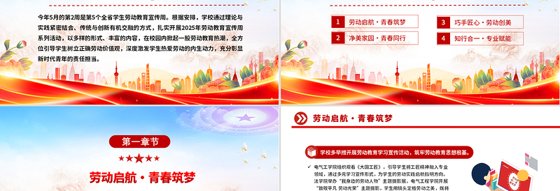 精品美好生活劳动创造劳动教育宣传周主题PPT课件