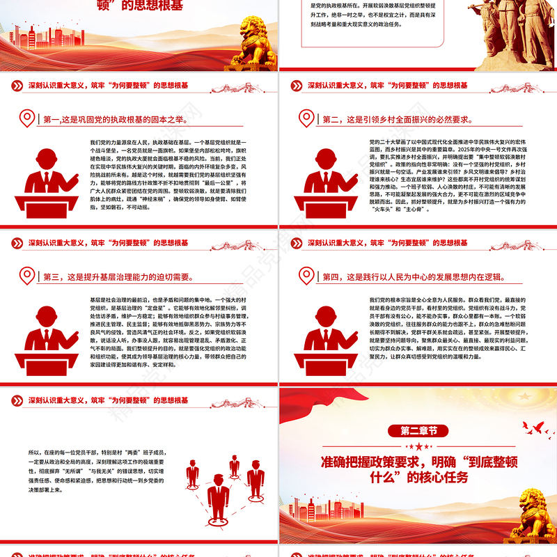 农村基层党组织党课PPT锻造坚强战斗堡垒引领乡村全面振兴课件