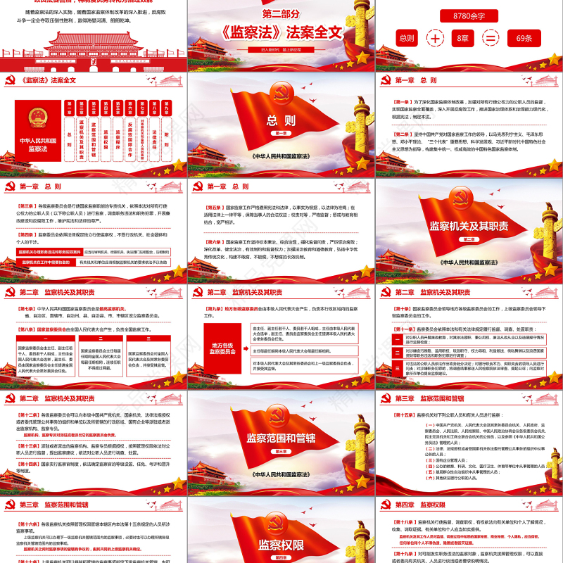 学习解读中华人民共和国监察法ppt