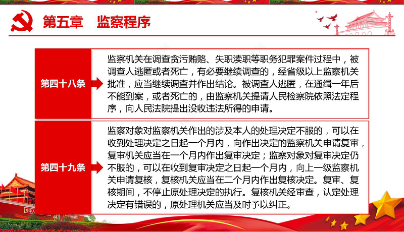 学习解读中华人民共和国监察法ppt