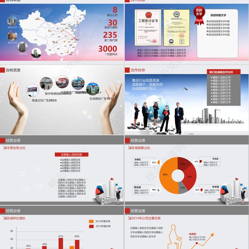 商务团队建设团结精神企业管理培PPT