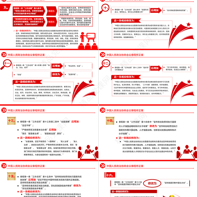 2023中国人民政治协商会议章程修正案PPT大气精美中国人民政治协商会议章程修正案解读党建党课