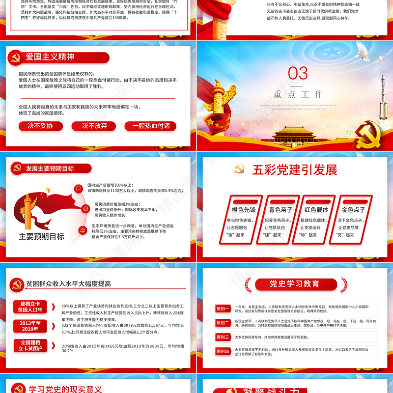 社区民主生活会PPT党政风上半年社区党建工作回顾以及发展目标基层党组织党课课件