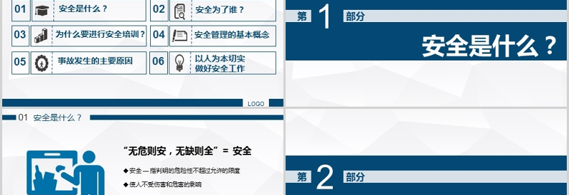 工厂车间企业安全生产管理培训ppt模板