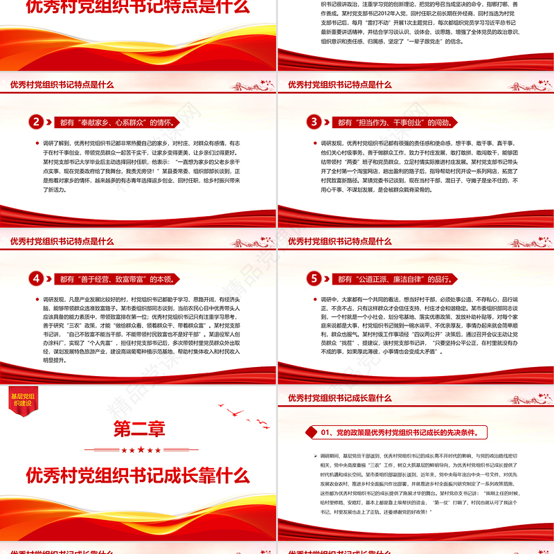 2025如何加强优秀村党组织书记队伍建设PPT基层党建课件下载