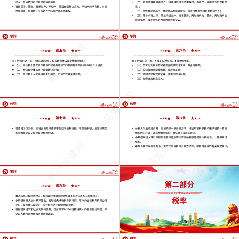 2025《中华人民共和国增值税法》法律法规PPT课件