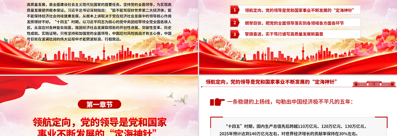 党建风“十四五”时期经济社会发展实践与启示PPT课件下载