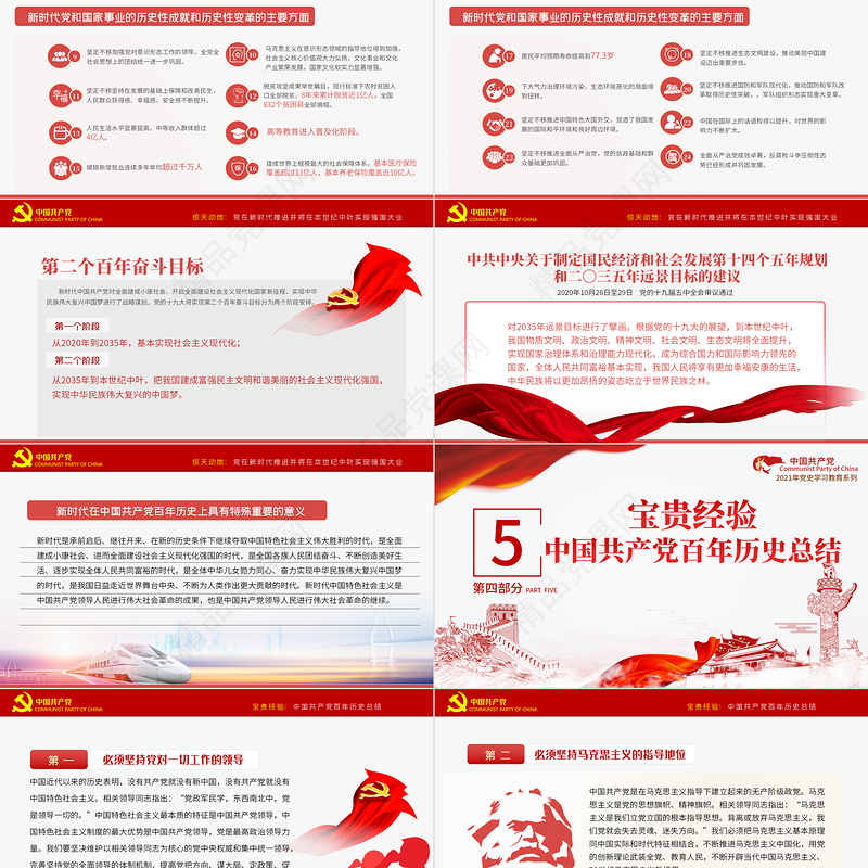 奋斗百年路启航新征程庆祝建党100周年七一建党节党员学习教育专题党课