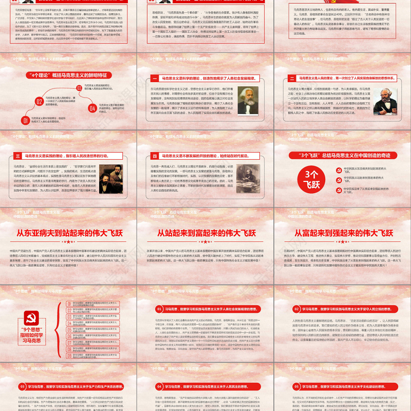 马克思诞辰200周年总书记重要讲话PPT