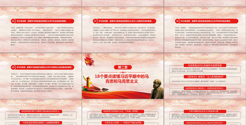 马克思诞辰200周年总书记重要讲话PPT