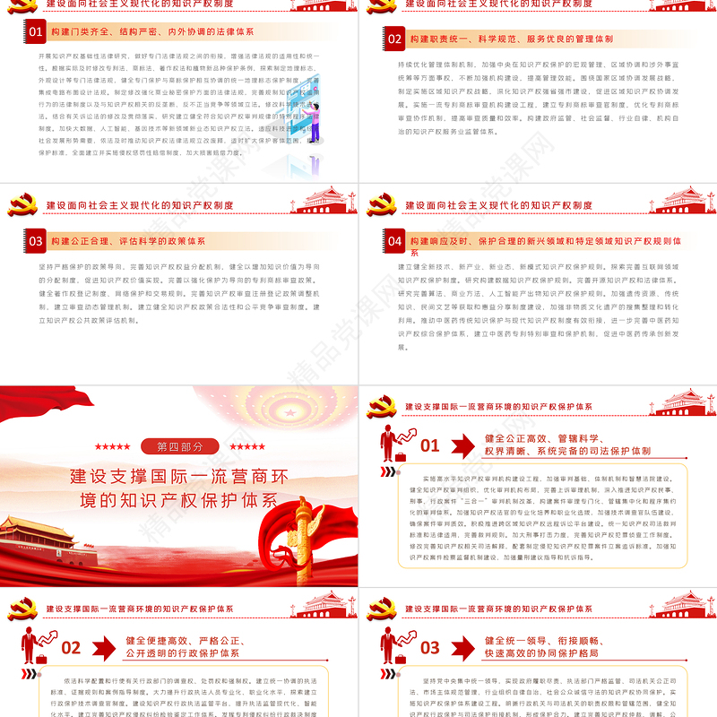 中共中央国务院印发《知识产权强国建设纲要（2021－2035年）》统筹推进知识产权强国建设PPT课件