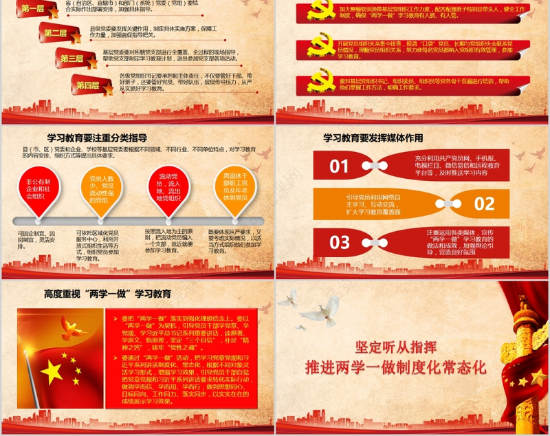 维护核心听从指挥主题教育活动学习ppt