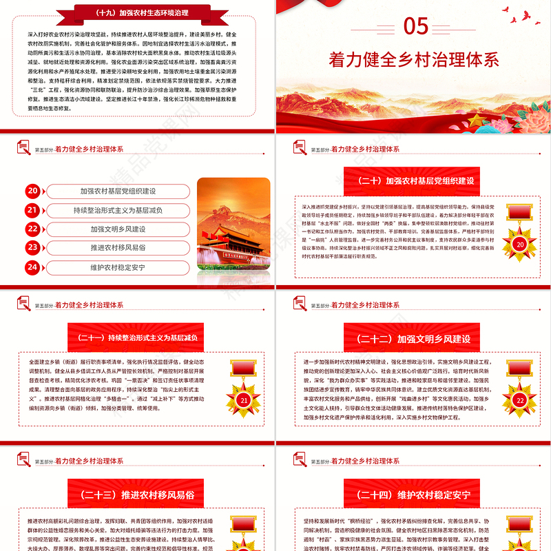 2025中央一号文件PPT关于进一步深化农村改革扎实推进乡村全面振兴的意见课件下载