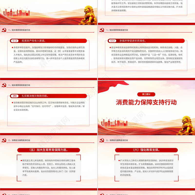 2025《提振消费专项行动方案》PPT政策法规课件下载