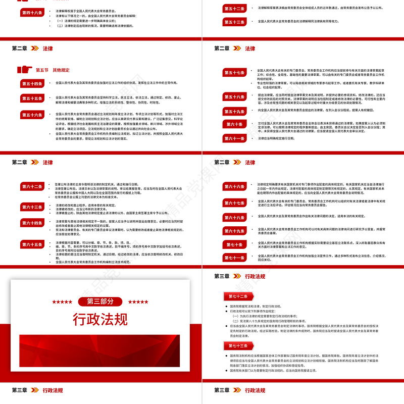2023中华人民共和国立法法PPT庄严简洁健全国家立法制度提高立法质量法律法规学习宣传课件