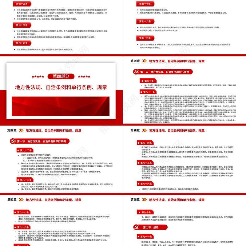 2023中华人民共和国立法法PPT庄严简洁健全国家立法制度提高立法质量法律法规学习宣传课件