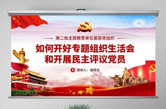 2025年组织生活会开展一次学习的会议记录ppt