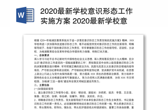 最新学校意识形态工作实施方案 最新学校意识形态工作落实制度三篇