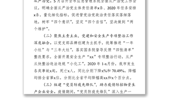 年度应急管局局党委书记抓基层党建和人才述职报告