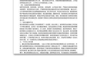 年上半年政府购买服务工作进展情况的报告