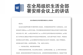 2025机关支部组织生活会整改承诺ppt
