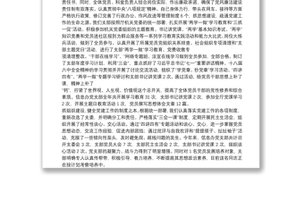 党支部落实全面从严治党主体责任报告6篇