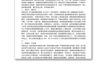 X市税务局党委书记、局长领导干部晋升考核个人思想工作总结