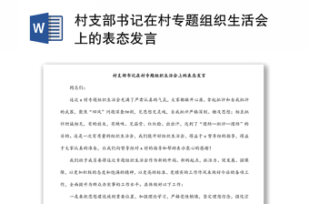 2025村支部书记后备干部PPT