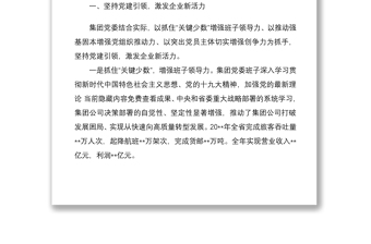 年国企党建经验交流以党建标杆推进党建品牌引领式发展两篇