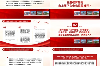 科学谋划精心组织第二批主题教育PPT确保前后衔接有序推进主题教育党课课件