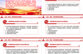 锚定建设农业强省目标立足四化”同步PPT党建风深入学习河南省委农村工作会议课件