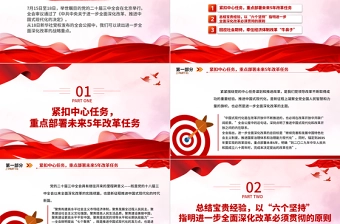 2024年从三中全会公报读懂新一轮改革战略重点时政专题党课PPT课件