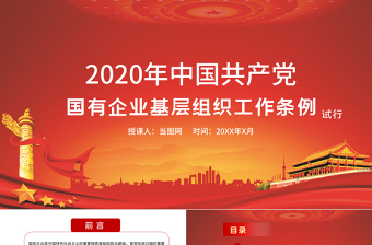 2025国有企业最强党支部PPT