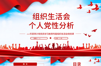 2025民族专题工作组织生活会党课PPT