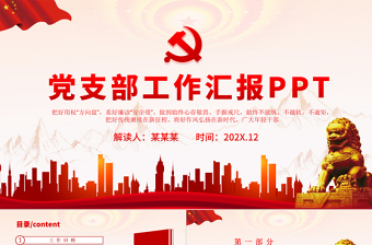 2025ppt 党支部选举背景