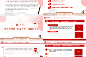 保持四心牢记国之大者PPT红色精品争当新时代赶考路上的开路先锋专题党课课件模板