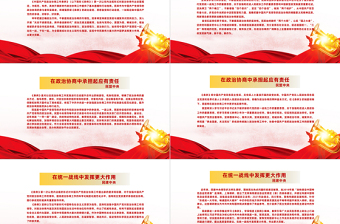 积极参与政治协商发挥新型政党制度优势PPT深入学习《中国共产党政治协商工作条例》课件模板