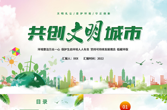 2025创文明城市做文明学生PPT