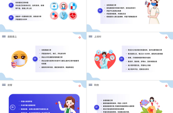 全天候多场景防疫攻略PPT简约精美卡通全天候多场景防疫攻略主题班会模板课件